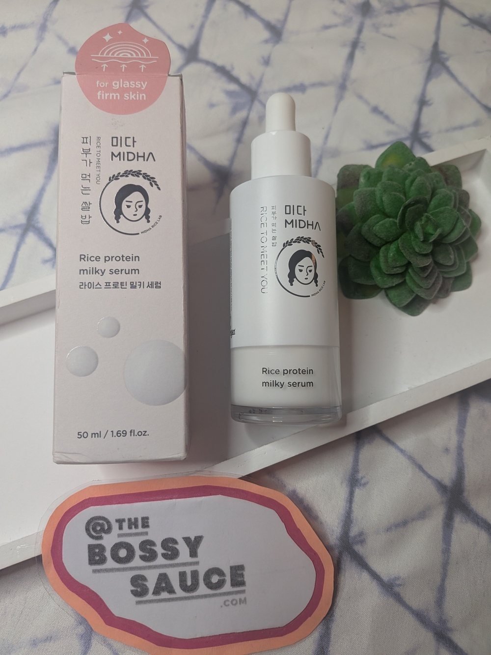 🌸 MIDHA Rice Protein Milky Serum K-Beauty 50 ML NWT